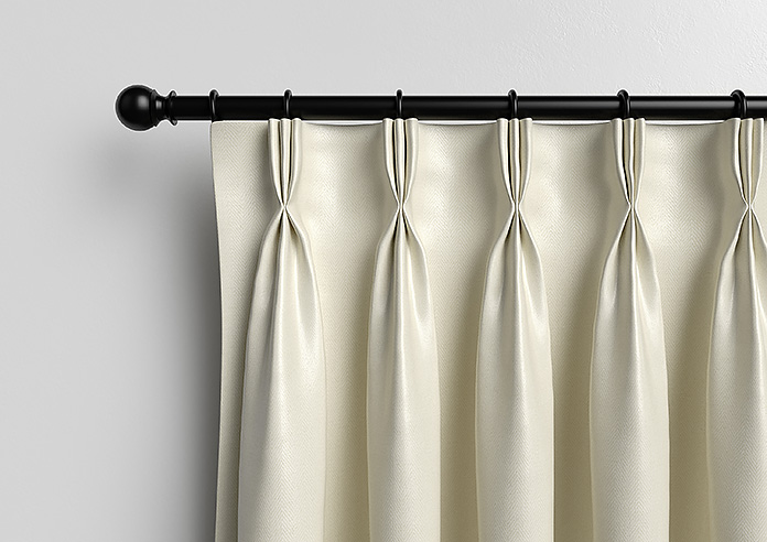 Soft Chevron, Cream - Made to Measure Curtains - Image 11